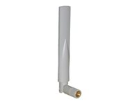 HPE Aruba AP-ANT-1W - Antenn - 4 dBi (för 2 400 MHz - 2 500 MHz), 6 dBi (för 4 900 MHz - 5 875 MHz) - rundstrålande - inomhus - vit JW009A