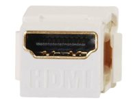 C2G Snap-In HDMI Keystone Insert Module - Modulär insättning - HDMI - vit 81302