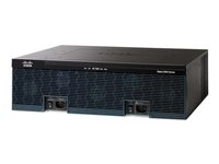 Cisco 3945E Security Bundle - Router 1GbE - WAN-portar: 4 - rackmonterbar CISCO3945E-SEC/K9