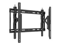 Multibrackets M - Monteringssats (väggfäste) - för TV - tryck in, tryck ut - stål - svart - skärmstorlek: 43"-86" 7350105216299