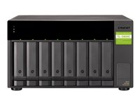 QNAP TL-D800C - Hårddiskarray - 8 fack (SATA-600) - USB 3.2 Gen 2 (extern) TL-D800C