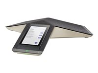 Poly Trio C60 - VoIP-konferenstelefon - med Bluetooth interface - IEEE 802.11a/b/g/n (Wi-Fi) / Bluetooth 4.2 - 5-vägs samtalsförmåg - SIP, SRTP, SDP - 3 linjer - svart - GSA-handelskompatibel - TAA-kompatibel 84C21AA#AC3