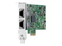 Broadcom NetXtreme BCM5720-2P - Nätverksadapter - PCIe 2.0 låg profil - Gigabit Ethernet x 2 BCM95720A2003ACBLK