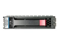 HPE Dual Port Midline - Hårddisk - 2 TB - hot-swap - 3.5" LFF - SAS 6Gb/s - 7200 rpm 507616-B21