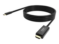 VISION Professional - Videokabel - 24 pin USB-C hane till HDMI hane - 2 m - svart - stöd för 4K TC 2MUSBCHDMI/BL