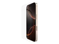 Belkin ScreenForce InvisiGlass - Skärmskydd för mobiltelefon - behandlad - glas - för Apple iPhone 16 Pro OVA173HQ