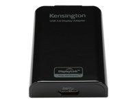 Kensington Universal Multi-Display Adapter - Extern videoadapter - USB 3.0 - DVI - svart K33974EU