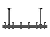 Multibrackets M Menu Board Mount Pro MBC3X1U - Konsol - aluminium, stål - svart - skärmstorlek: 30"-42" - takmonterbar 7350073735662