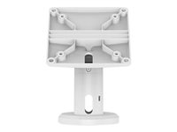 Compulocks VESA Tilting Stand 4" with Cable Management - Ställ - för surfplatta - vit - monteringsgränssnitt: 100 x 100 mm - skrivbord TCDP04W