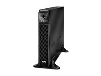 APC Smart-UPS SRT 1500VA - UPS (rackmonterbar/extern) - AC 220/230/240 V - 1500 Watt - 1500 VA - USB, serial - utgångskontakter: 6 - PFC - svart SRT1500XLI