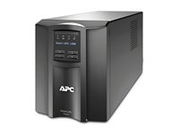 APC Smart-UPS 1500 LCD - UPS - AC 230 V - 1 kW - 1500 VA - RS-232, USB - utgångskontakter: 10 - svart SMT1500I