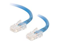 C2G Cat5e Non-Booted Unshielded (UTP) Network Crossover Patch Cable - Övergångskabel - RJ-45 (hane) till RJ-45 (hane) - 7 m - UTP - CAT 5e - tvinnad, enhetsstart - blå 83303