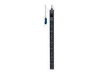 APC Easy Basic Rack PDU EPDU1116B - Kraftdistributionsenhet (kan monteras i rack) - AC 200/208/230 V - 3680 VA - ingång: IEC 60309 2P+E - utgångskontakter: 24 (4 x IEC 60320 C19, 20 x IEC 60320 C13) - 0U - 3 m sladd - svart - för P/N: AR9300SP, AR9300SP-R, AR9307SP, AR9307SP-R, SMC1000I-2UC, SMC1000IC, SMC1500I-2UC EPDU1116B