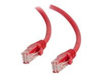 C2G - Patch-kabel - RJ-45 (hane) till RJ-45 (hane) - 1 m - UTP - CAT 6a - startad, hakfri - röd 82514