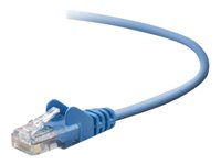 Belkin High Performance - Patch-kabel - RJ-45 (hane) till RJ-45 (hane) - 5 m - UTP - CAT 6 - formpressad, hakfri - blå - för Omniview SMB 1x16, SMB 1x8; OmniView SMB CAT5 KVM Switch A3L980B05M-BLUS
