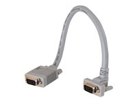 C2G Premium SXGA 90° Up Angled - VGA-kabel - HD-15 (VGA) (hane) till HD-15 (VGA) (hane) - 7 m - 90° kontakt 81045