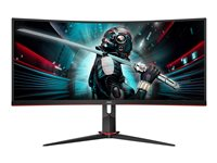 AOC Gaming CU34G2X/BK - G2 Series - LED-skärm - böjd - 34" CU34G2X/BK