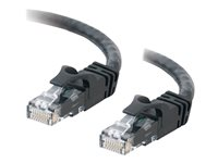 C2G Cat6 Booted Unshielded (UTP) Network Patch Cable - Patch-kabel - RJ-45 (hane) till RJ-45 (hane) - 10 m - UTP - CAT 6 - formpressad, hakfri, tvinnad - svart 83412