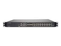 SonicWall NSa 5650 - Säkerhetsfunktion - 10GbE, 2.5GbE - 1U - SonicWall säkerhetsuppgradering, plusprogram (2 år) - kan monteras i rack 01-SSC-4353