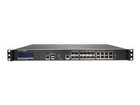 SonicWall SuperMassive 9600 - Säkerhetsfunktion - begränsad licensanvändning - 10GbE - 1U - SonicWall säkerhetsuppgradering, plusprogram (2 år) - kan monteras i rack 01-SSC-1073