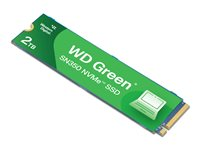 WD Green SN350 NVMe SSD WDS200T3G0C - SSD - 2 TB - inbyggd - M.2 2280 - PCIe 3.0 x4 (NVMe) WDS200T3G0C