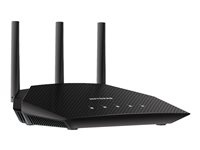 NETGEAR RAX10 - Trådlös router 4-ports-switch - 1GbE - Wi-Fi 6 - Dubbelband RAX10-100EUS