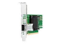 HPE InfiniBand HDR100 MCX653105A-ECAT - Nätverksadapter - PCIe 4.0 x16 låg profil - 100Gb Ethernet / 100Gb Infiniband QSFP28 x 1 - för ProLiant DL325 Gen10, DL345 Gen10, DL365 Gen10, DL380 Gen10 P23665-B21