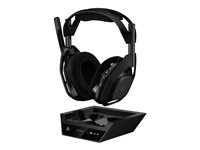 Logitech G Astro A50 X - Headset - fullstorlek - Bluetooth / LIGHTSPEED - trådlös - svart 939-002128
