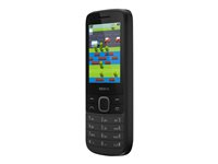 Nokia 225 4G - 4G funktionstelefon - dual-SIM - RAM 64 MB / Internal Memory 128 MB - microSD slot - rear camera 0,3 MP - svart 16QENB01A05