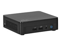 Intel Next Unit of Computing 13 Pro Kit - NUC13L3Ki3 - Slim Chassis Core i3 i3-1315U - 0 GB - ingen HDD RNUC13L3KI3000U