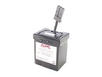 APC Replacement Battery Cartridge #30 - UPS-batteri - 1 x batteri - Bly-syra - för Back-UPS ES 500, BF500; CyberFort 500 RBC30