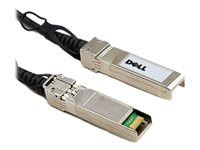 Dell - Direktkopplingskabel - QSFP+ till QSFP+ - 7 m - dubbelaxlad - för Networking C9010, S5000, S6000, S6010; PowerSwitch S4112, S5212, S5224; Networking S4048 470-AAXI