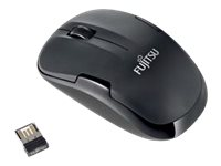 Fujitsu WI200 - Mus - optisk - trådlös - 2.4 GHz - trådlös USB-mottagare - detaljhandel - för Celsius C780, J550, J580, M7010, M770, R970, W580; ESPRIMO D538/E94, D958, P558, Q958 S26381-K462-L100