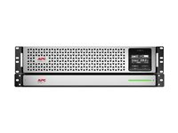 APC Smart-UPS On-Line Li-Ion 3000VA - UPS (rackmonterbar/extern) - AC 230 V - 2700 Watt - 3000 VA - Ethernet 10/100, RS-232, USB - utgångskontakter: 8 - svart SRTL3000RMXLI-NC