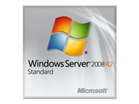 Microsoft Windows Server 2008 R2 Standard w/SP1 - Licens - 5 CAL, 1 server (1-4 CPU) - OEM - 64-bit, medielös - engelska P73-06452