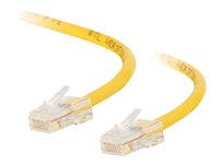 C2G Enhanced Cat5E 350MHz Assembled Patch Cable - Patch-kabel - RJ-45 (hane) till RJ-45 (hane) - 30 m - CAT 5e - tvinnad - gul 83110