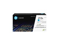 HP 213A - Cyan - original - LaserJet - tonerkassett (W2131A) - för Color LaserJet Enterprise 5700dn, 6700dn, MFP 5800dn, MFP 6800dn W2131A