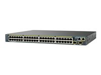Cisco Catalyst 2960S-48FPD-L - Switch - Administrerad - 48 x 10/100/1000 (PoE) + 2 x 10 Gigabit SFP+ - rackmonterbar - PoE WS-C2960S-48FPD-L