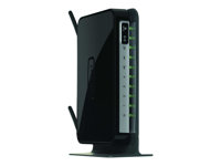 NETGEAR DGN2200 - Trådlös router - DSL-modem 4-ports-switch 2,4 GHz - med NETGEAR WNA3100 Wireless-N 300 USB Adapter DGNB2200-100PES
