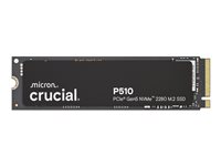 Crucial P510 - SSD - 2 TB - inbyggd - M.2 2280 - PCI Express 5.0 x4 (NVMe) (paket om 50) CT2000P510SSD8-T