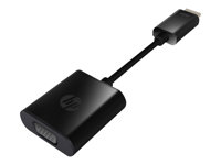 HP HDMI to VGA Display Adapter - Videokort - HD-15 (VGA) hona till HDMI hane H4F02AA#AC3