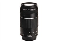 Canon EF - Telezoomobjektiv - 75 mm - 300 mm - f/4.0-5.6 III - Canon EF - för EOS 1000, 1D, 50, 500, 5D, 7D, Kiss F, Kiss X2, Kiss X3, Rebel T1i, Rebel XS, Rebel XSi 6473A015