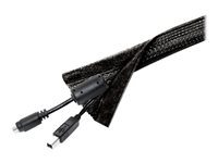 Multibrackets M Universal Cable Sock Touch Fastener - Kabelorganiserare - svart 7350022733114