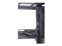 APC Data Distribution Cable - Nätverkskabel - TAA-kompatibel - RJ-45 (hona) till RJ-45 (hona) - 6.4 m - UTP - CAT 6 - svart DDCC6-021