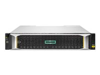 HPE Modular Smart Array 2062 12Gb SAS SFF Storage - Hårddiskarray - 3.84 TB - 24 fack (SAS-3) - SSD 1.92 TB x 2 - SAS 12Gb/s (extern) - kan monteras i rack - 2U R0Q84B