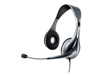 Jabra UC Voice 150 Duo - Headset - på örat - kabelansluten - USB - grå 1599-829-209