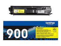 Brother TN900y - Gul - original - tonerkassett - för Brother HL-L9200CDWT, HL-L9300CDWT, HL-L9300CDWTT, MFC-L9550CDW, MFC-L9550CDWT TN900Y