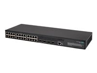 HPE FlexNetwork 5140 24G 4SFP+ EI - Switch - L3 - smart - 24 x 10/100/1000 + 4 x 10 Gigabit Ethernet / 1 Gigabit Ethernet SFP+ - rackmonterbar JL828A