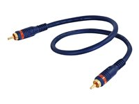 C2G Velocity - Digital audiokabel (koaxial) - RCA hane till RCA hane - 7 m - tredubbelt skärmad koaxial 80267