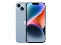 Apple iPhone 14 Plus - 5G smartphone - dual-SIM / Internal Memory 256 GB - OLED-skärm - 6.7" - 2778 x 1284 pixlar - 2 bakre kameror 12 MP, 12 MP - front camera 12 MP - blå MQ583QN/A